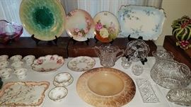 Limoges, Cut Glass, Art Glass