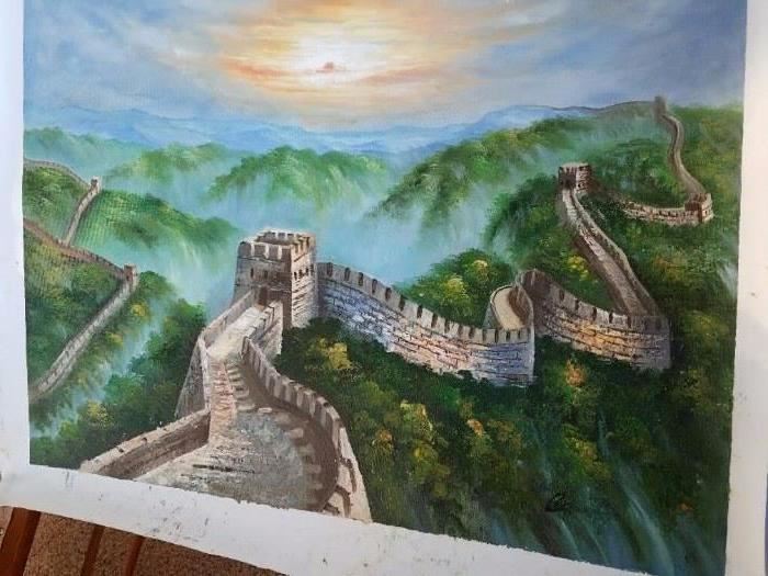 Great Wall original signed by Maker 