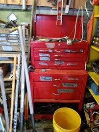 Red tool box and other Tool Boxes