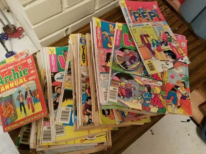 Archie comics and others for collectors