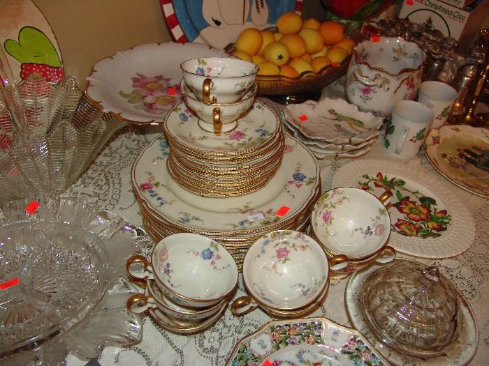 Set of Castleton china