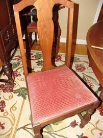 Set of 6 dining room chairs