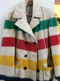 Hudson Bay Wool Jacket with Stripe