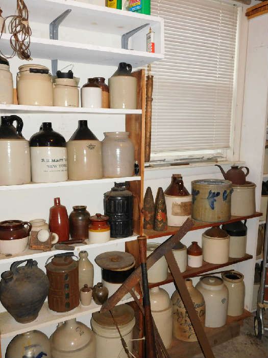 many,many jugs and mason jars