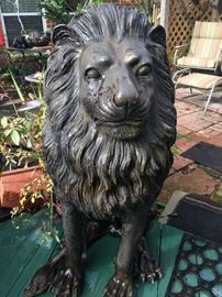 Bronze Lion by Erik Kramer