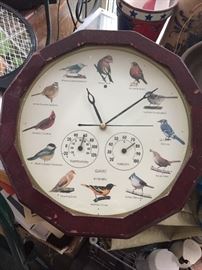 Bird clock