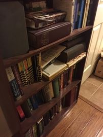 Lots of books and bookcases