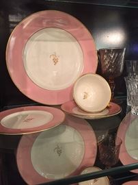 Picard China Arlington set of 6 plates and 6 cups and saucers