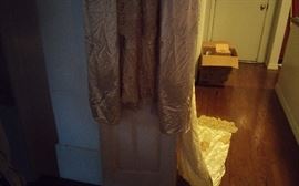 See train. Lace was trimmed and needs fixing at end, otherwise fabulous!