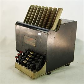 Vintage coin change machine