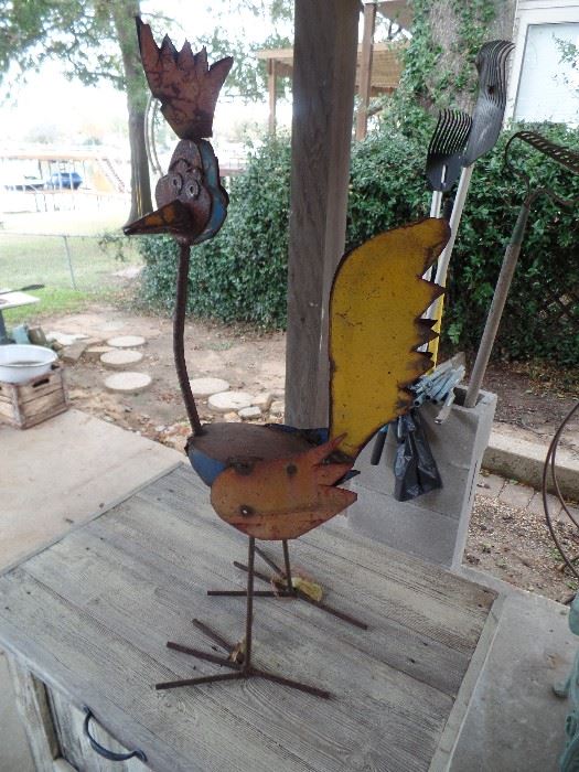 Metal Art Rooster (heavy)