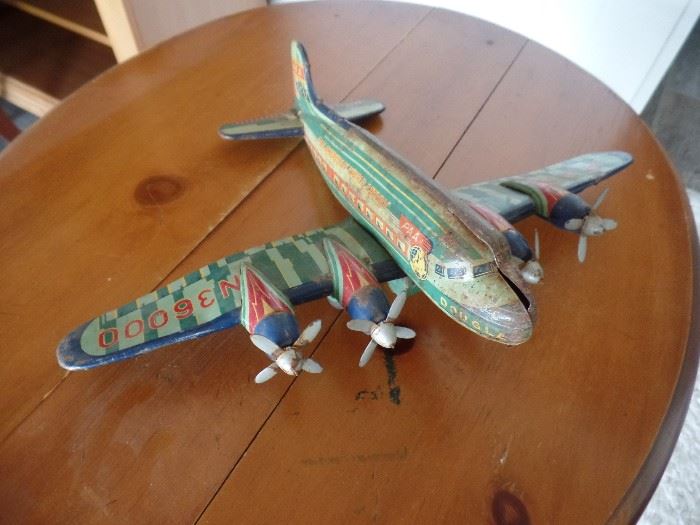 Vintage Toy metal Airplane