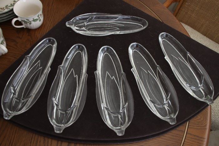 Glass Corn on the Cob Dishes