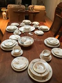 Rosenthal China Service for 8 plus serving pieces. 