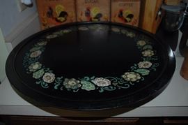 vintage lazy susan