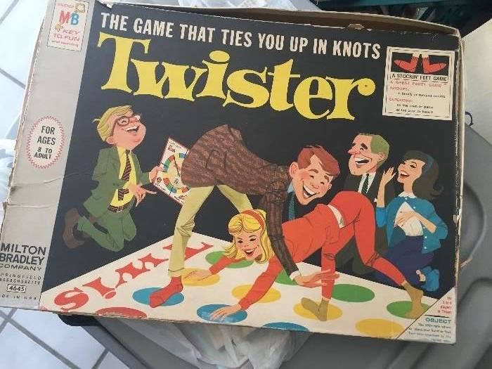 Vintage Twister Board Game