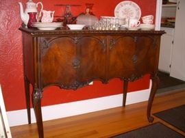 Side server for dining suite