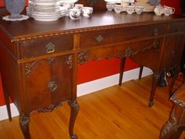 Elegant buffet for the 1920's Mahogany dining suite.  