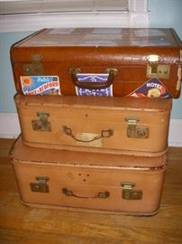 Vintage suitcases