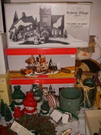 Dept. 56 & other Christmas decorations