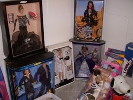 Collectible Barbie dolls, Mint in Box