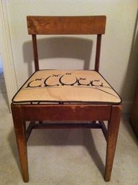 1940's sewing chair