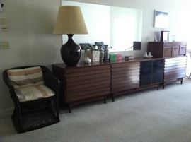 Mid century dressers . Three. 