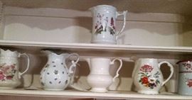 pitcher collection, English & French 