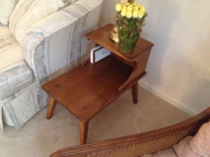 One of a Pair of End Tables