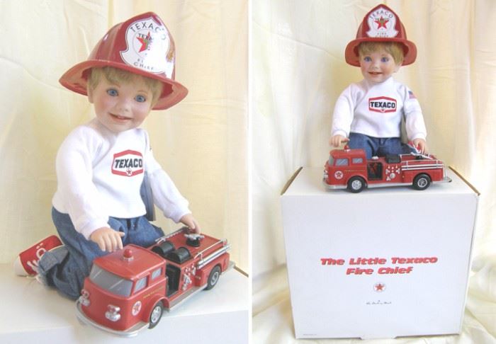 Texaco Fire Chief Doll Truck