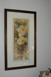 Many pieces of art; water color, acrylic, oils; signed & framed