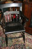 Antique Chair; Over 100 years old. Needs a little TLC. Priced at 45.00