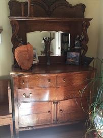 Antique sideboard. Absolutely stunning!!