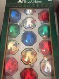 Vintage Christmas ornaments