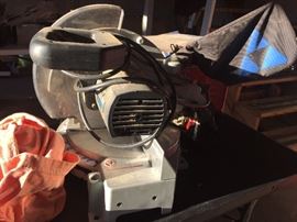 Circular saw with dust collector