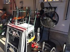 Assorted stuff in garage. Will be much more organized when you see it!