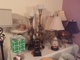 Various lamps