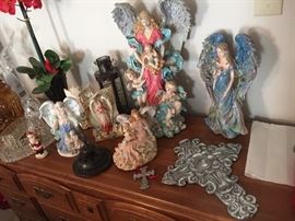 Various angles, metal crosses