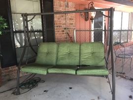 Yard swing (with canopy not pictured)