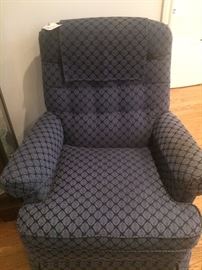 One of two matching occasional chair