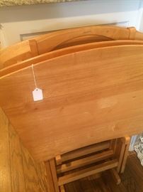 Set of TV trays - great for Mah Jongg