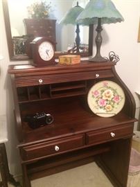 Small roll top desk