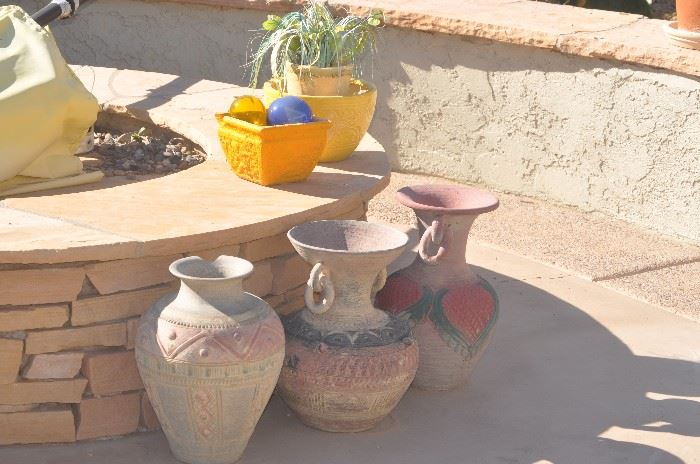 Outdoor Pots and Decor