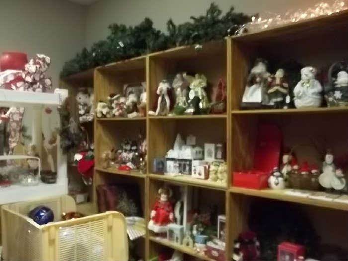 Large Christmas room filled with treasures!