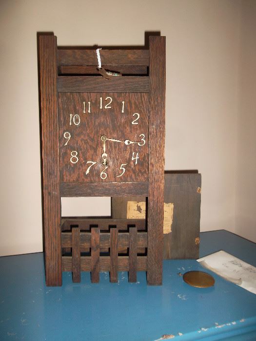 mission oak sessions clock