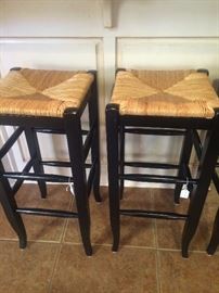 Two of four matching bar stools
