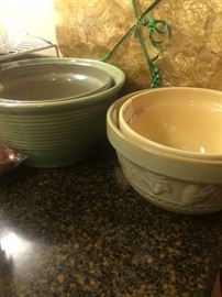 Mixing/serving bowls