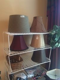 Some of the assorted lamp shades