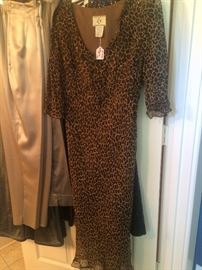 Variety of evening wear