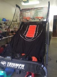 Triumph Sports basketball goals set